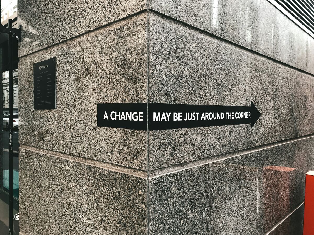 A hand-made sign held up at an advocacy rally